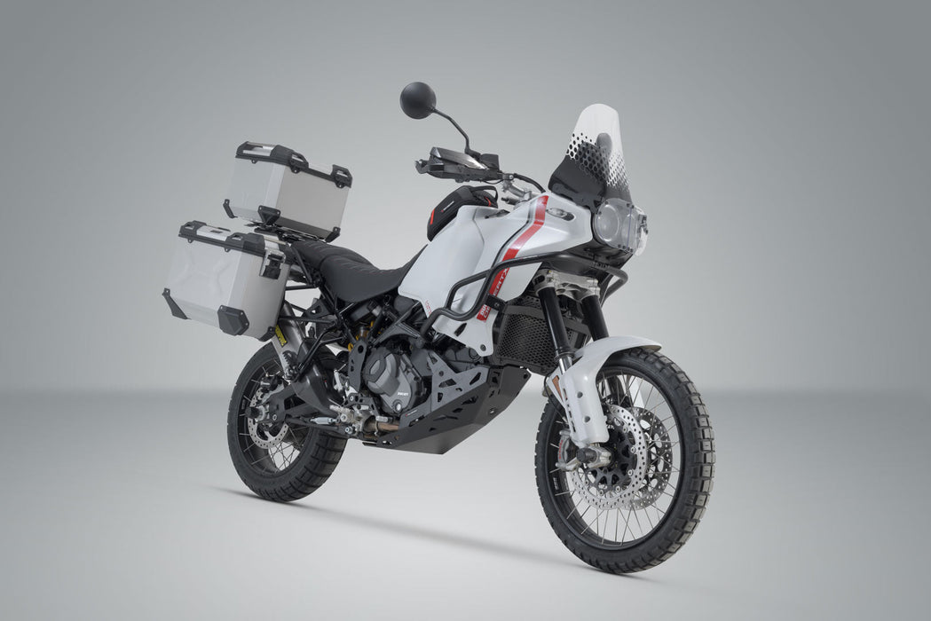 Adventure Set Luggage US Model - Silver. Ducati DesertX (22-). SW-Motech