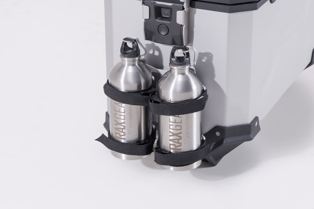 TRAX bottle set 2 - For TRAX accessory mount. Inkl. 2x 0.6 l bottle. SW-Motech