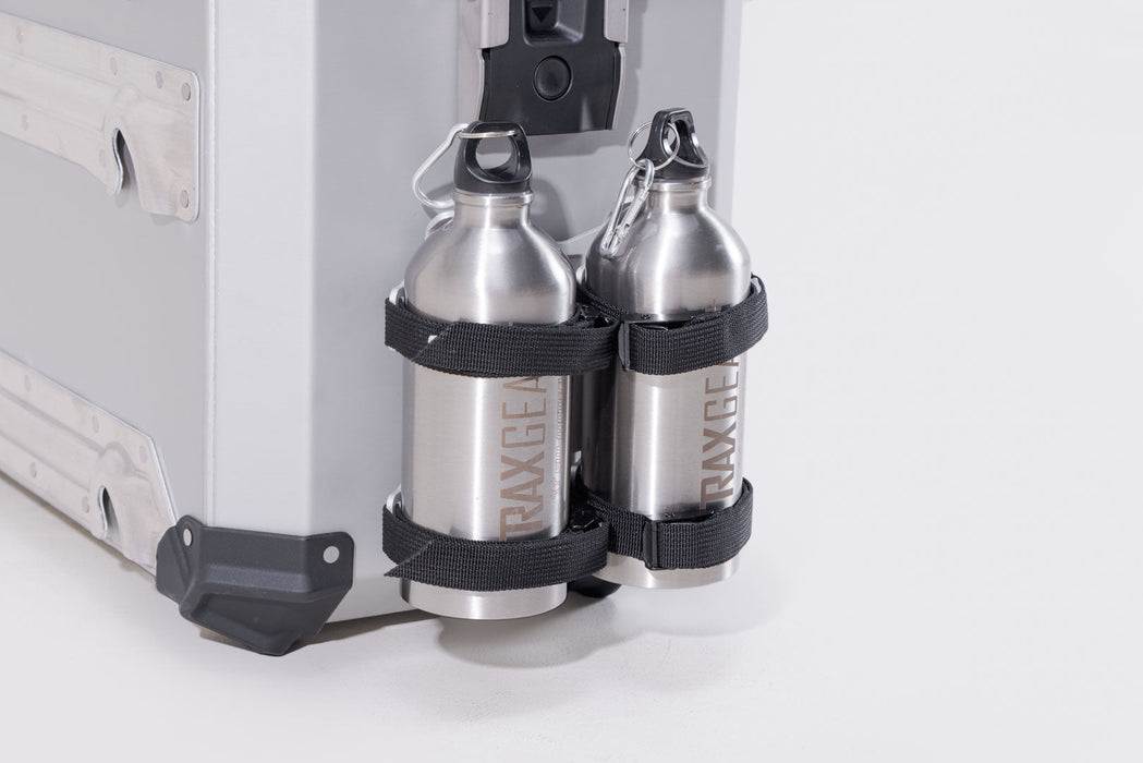 TRAX bottle set 2 - For TRAX accessory mount. Inkl. 2x 0.6 l bottle. SW-Motech