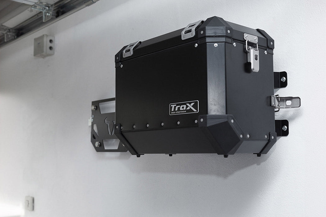 TRAX wall bracket - For TRAX side cases. Black. SW-Motech