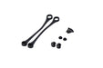 TRAX ADV replacement lid stop - Black. For TRAX ADV side cases. 2 pieces. SW-Motech