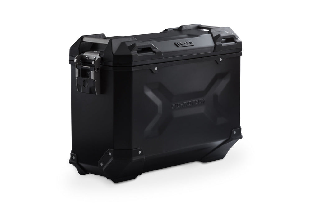 TRAX ADV M - Side case. Aluminum. 37 l. Left. Black. SW-Motech