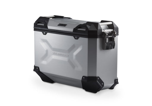 TRAX ADV M - Side case. Aluminum. 37 l. Right. Silver. SW-Motech