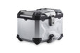 TRAX ADV top case Aluminum. 38 l. Silver. SW Motech