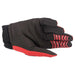 2022-2025 FULL BORE GLOVES | BRIGHT RED BLACK Alpinestars