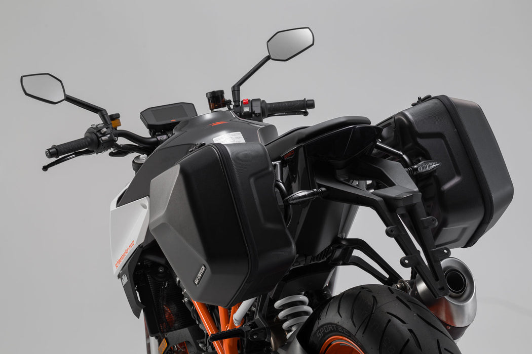 URBAN ABS side case system - 2x 16,5 l. KTM 1290 Super Duke R (13-19). SW-Motech
