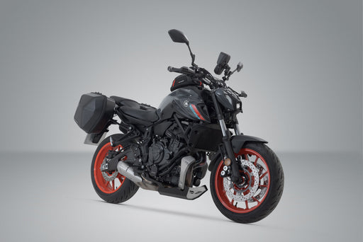 URBAN ABS side case system - 2x 16,5 l. Yamaha MT-07 (18-24). SW-Motech