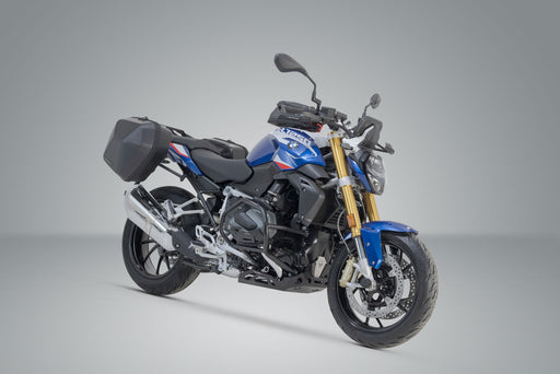 URBAN ABS side case system - 2x 16.5 l. BMW R 1200 R (14-18), R 1250 R/RS (18-) SW-Motech