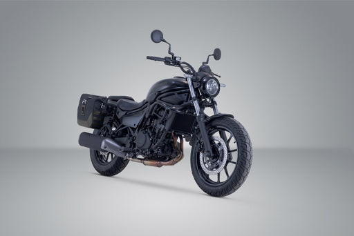 Legend Gear side bag system LC - Black Edition - Kawasaki Eliminator 500 (23-). SW-Motech