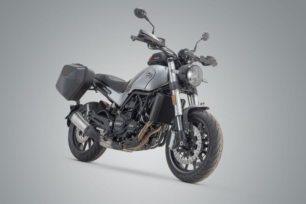 URBAN ABS side case system - 2x 16.5L. Benelli Leoncino 500 (17-)/Trail (18-). SW-Motech