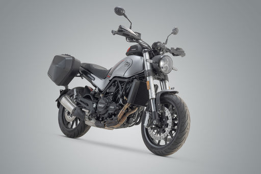 URBAN ABS side case system - 2x 16.5L. Benelli Leoncino 500 (17-)/Trail (18-). SW-Motech