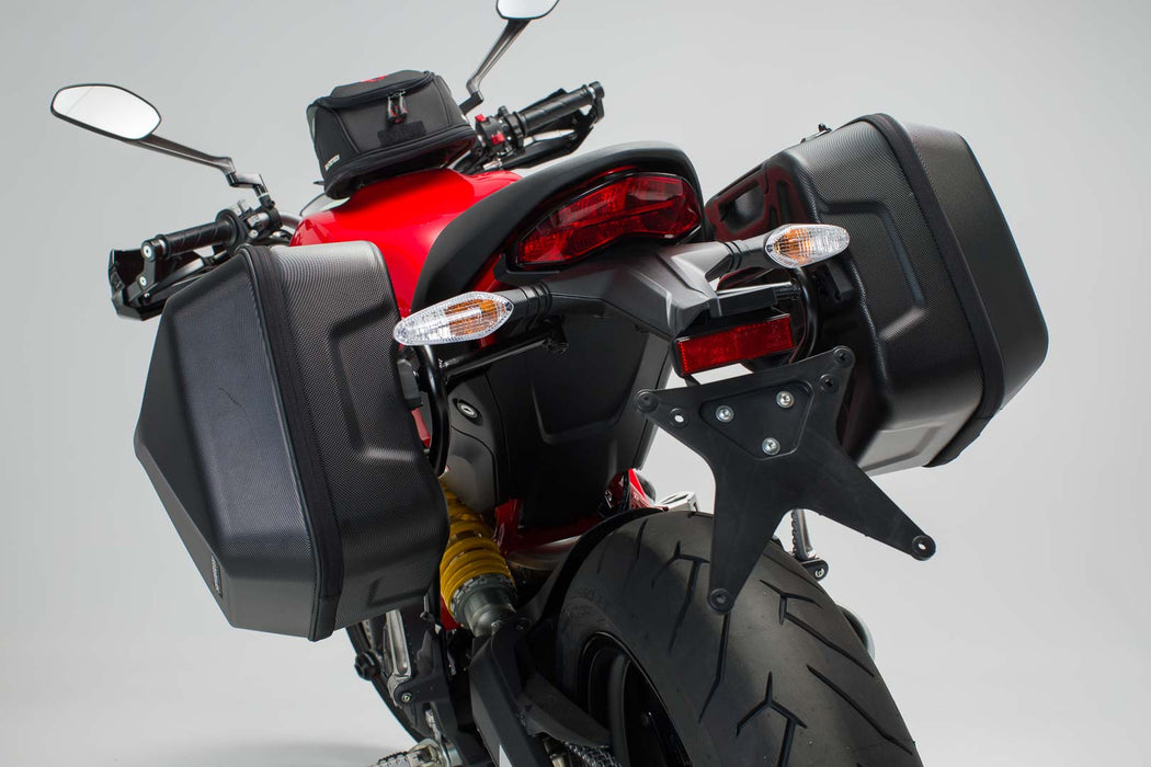 URBAN ABS side case system - 2x 16,5 l. Ducati Monster 797 (16-). SW-Motech