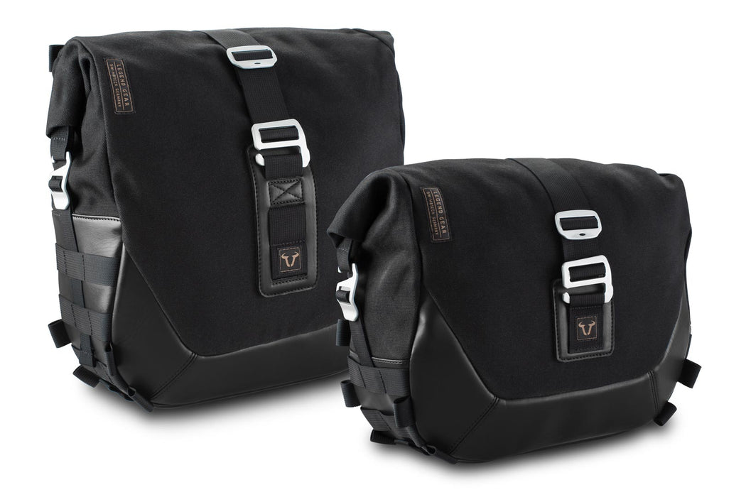 Legend Gear side bag system LC - Black Edition - Triumph Speed 400 / Scrambler 400 X (23-). SW-Motech