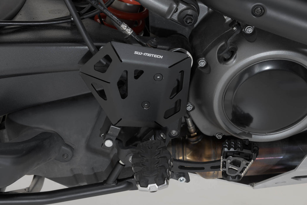 Brake cylinder guard - Black. Harley-Davidson Pan America (21-). SW-Motech