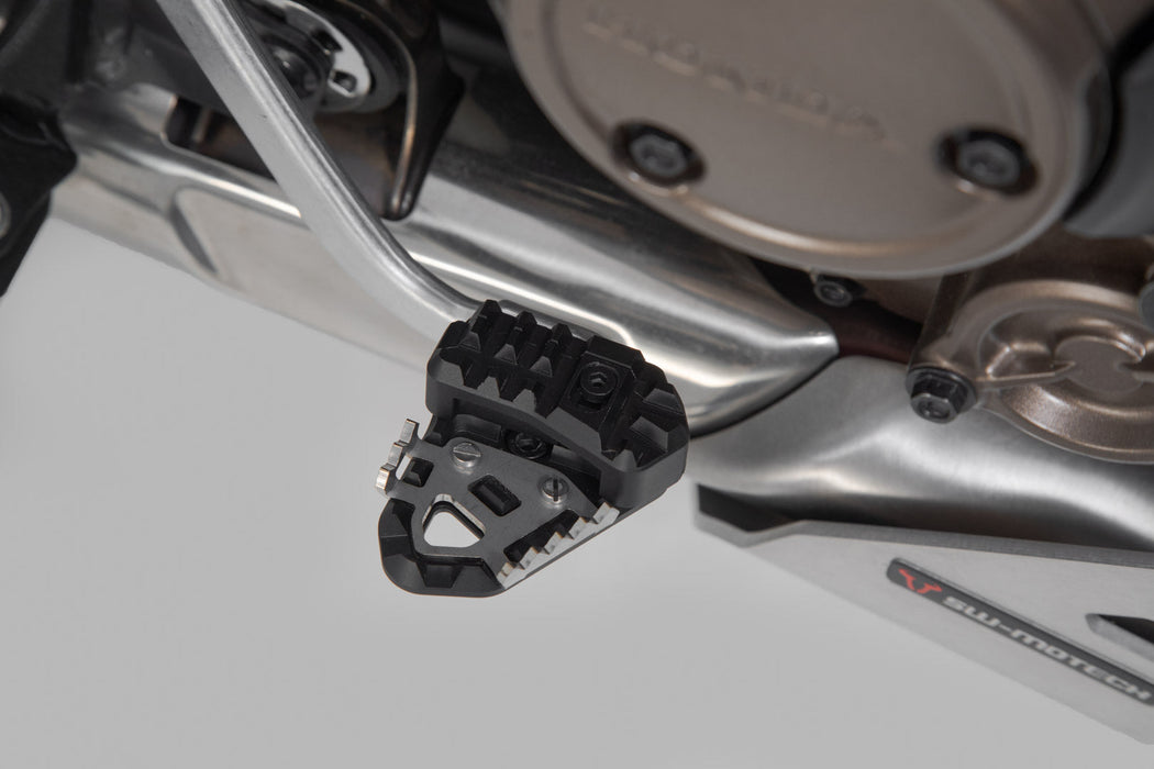Extension for brake pedal - Black. Honda CRF1100L Africa Twin (19-). SW-Motech