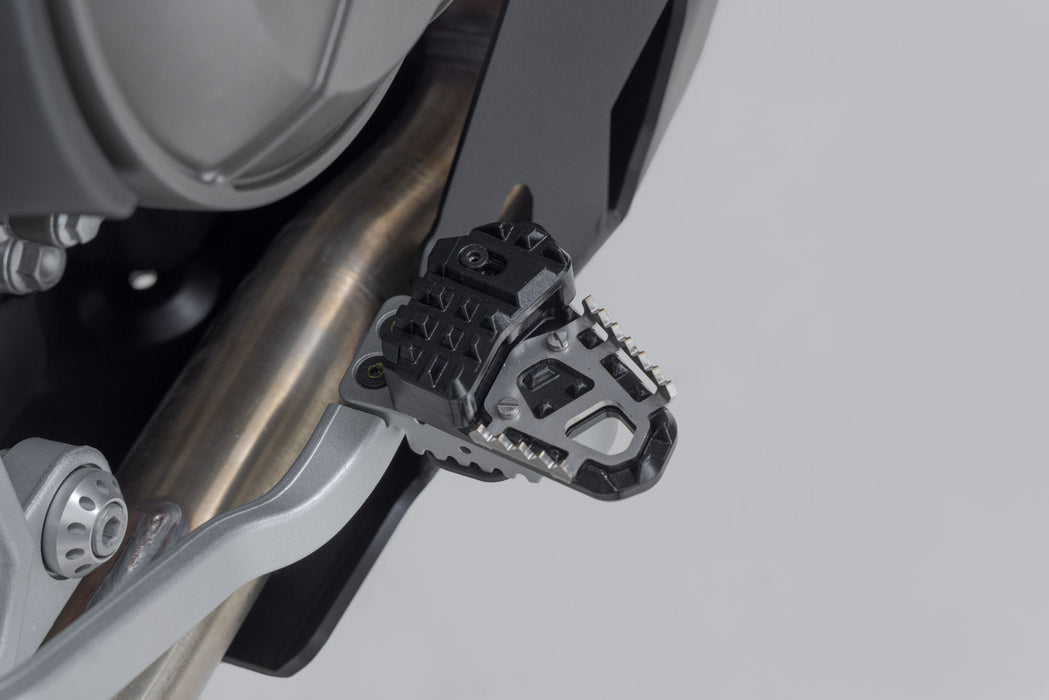 Extension for brake pedal - Black. Aprilia Tuareg 660 (21-). SW-Motech