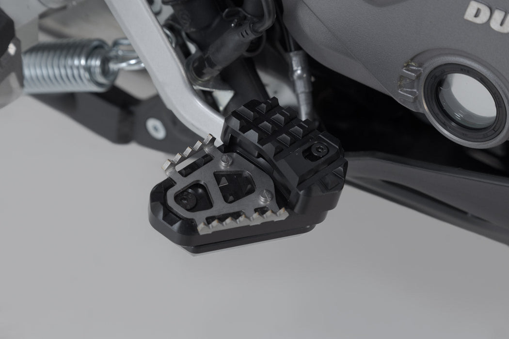 Extension for brake pedal - Black. Ducati Multistrada 950/1200/1260/V2/V2S. SW-Motech
