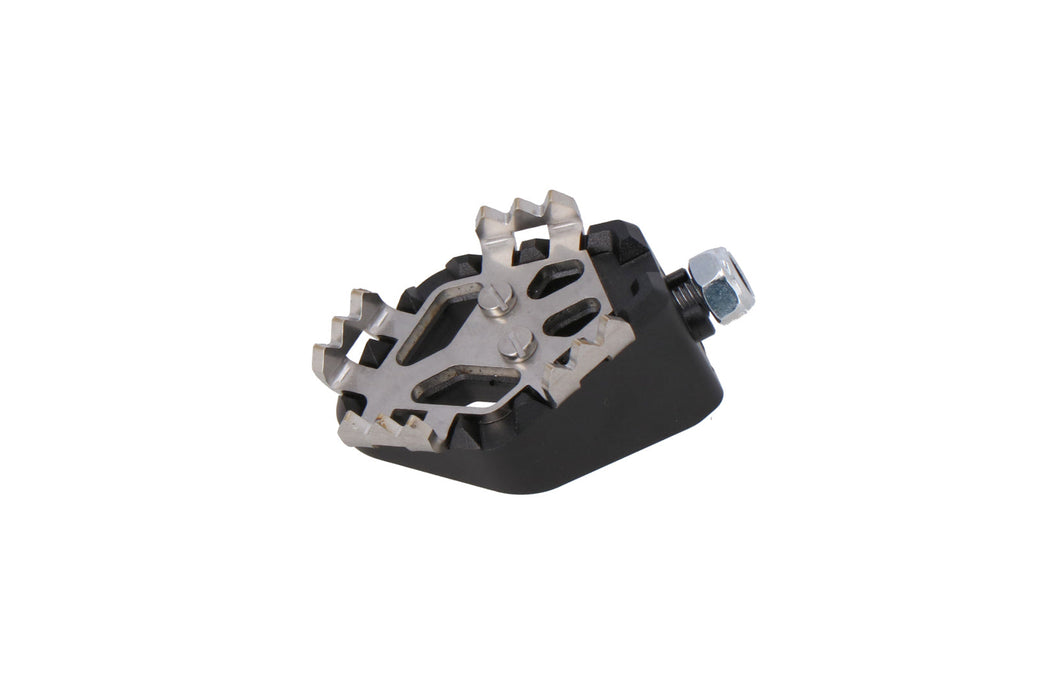 ADVENTURE step for brake pedal - Black/Silver. SW-Motech