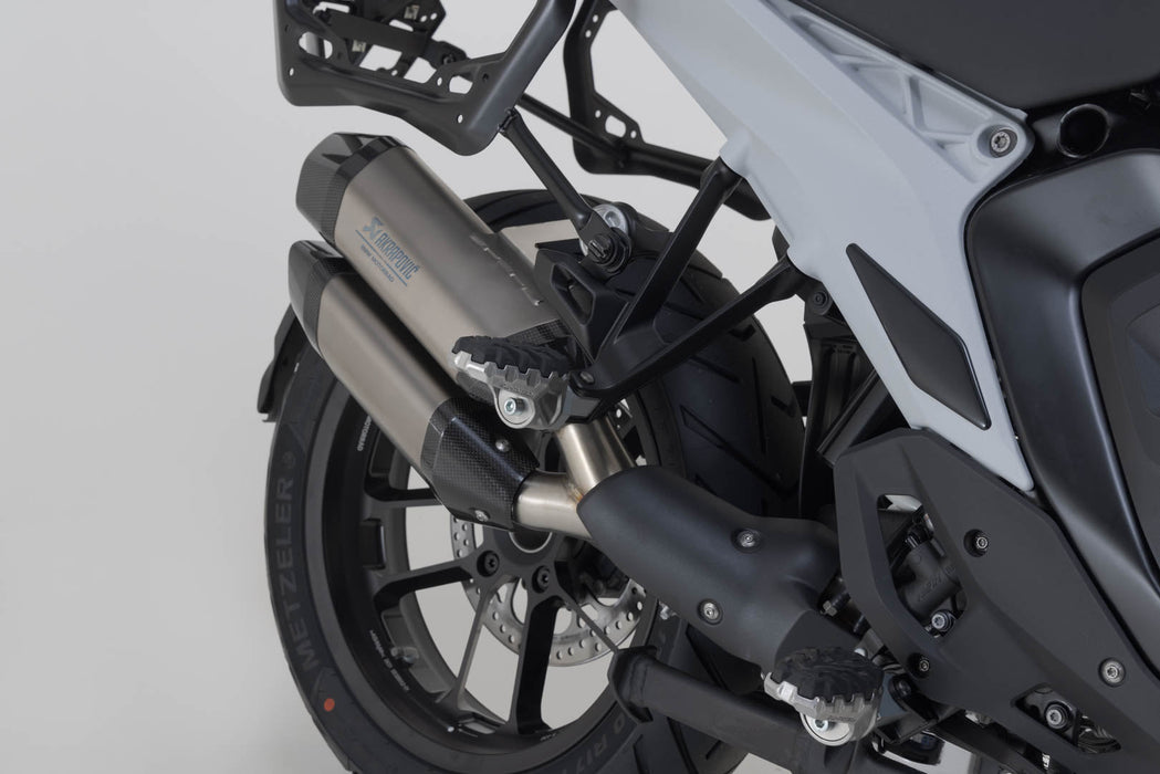 EVO passenger footrest kit - Harley-Davidson Pan America (21-), BMW R 1300 GS. SW-Motech