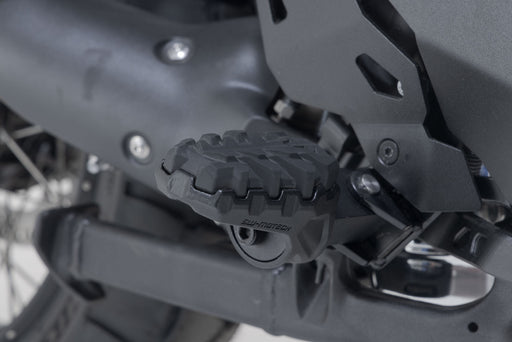 EVO footrest kit - Black. Trium Tiger 800/ 900/ 1200, Scrambler 1200. SW-Motech