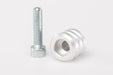Extension for gear lever - 15 mm extension. Silver. Universal. SW-Motech