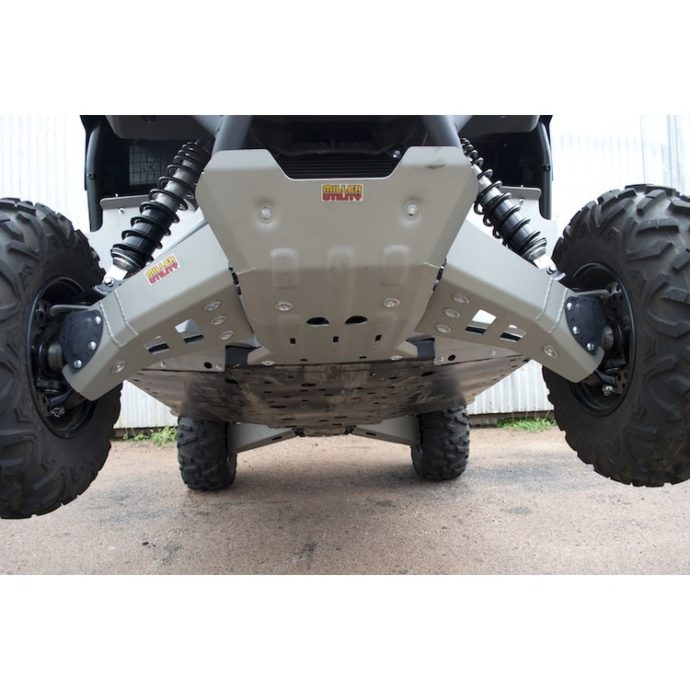 Aussie Powersports Skid Plate Kit & CV Guards For Yamaha Wolverine - 15-18 Aussie Powersports