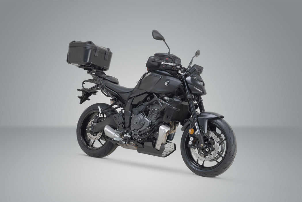 DUSC L top case system - Black. 41 l. Yamaha MT-07 (24-). SW-Motech