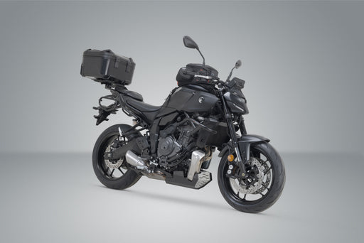 DUSC L top case system - Black. 41 l. Yamaha MT-07 (24-). SW-Motech