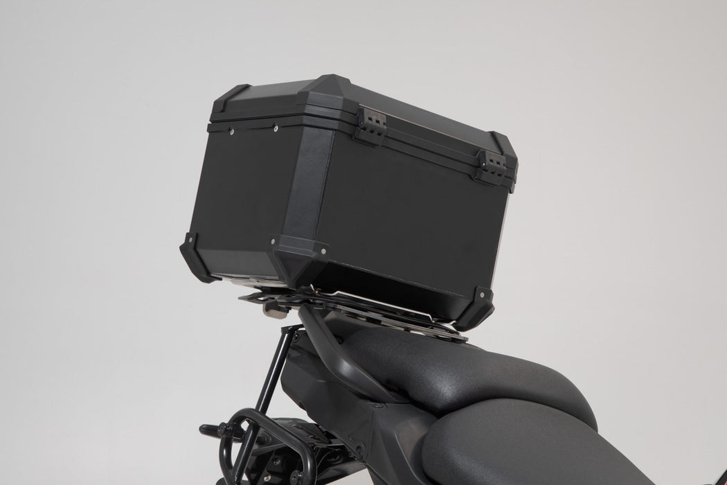 TRAX ADV top case system - Black. Yamaha Tracer 9 / GT (20-) / GT+ (22-). SW-Motech