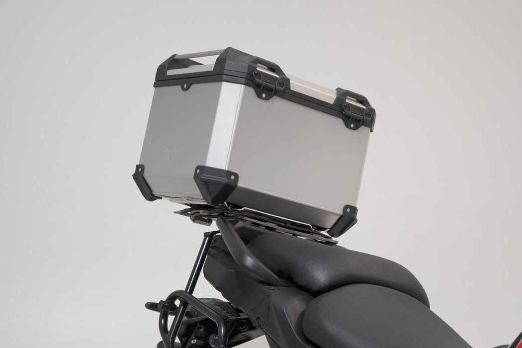 TRAX ADV top case system - Silver. Yamaha Tracer 9 / GT (20-) / GT+ (22-). SW-Motech