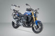 TRAX ADV top case system - Silver. BMW R1200 R/RS (14-18), R1250 R/RS (18-). SW-Motech