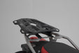 TRAX ADV top case system - Silver. F 750/800/850 GS. For stainless steel ra. SW-Motech