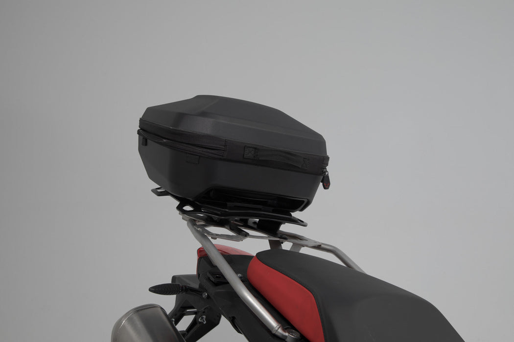 URBAN ABS topcase system - Black. F 750/800/850 GS. For stainless steel ra. SW-Motech