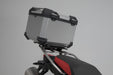 TRAX ADV top case system - Silver. F 750/800/850 GS. For stainless steel ra. SW-Motech