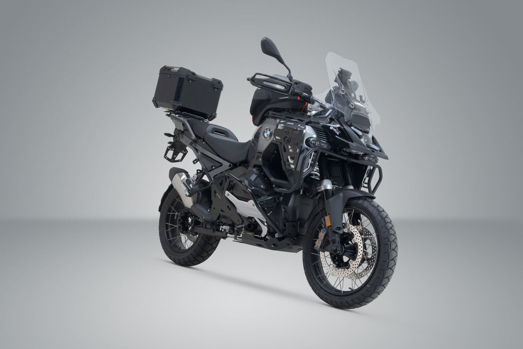 TRAX ADV top case system - Black. BMW R 1300 GS (23-). BMW top case holder. SW-Motech