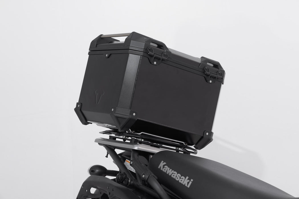 TRAX ADV top case system - Black. Kawasaki KLR 650 (22-). SW-Motech