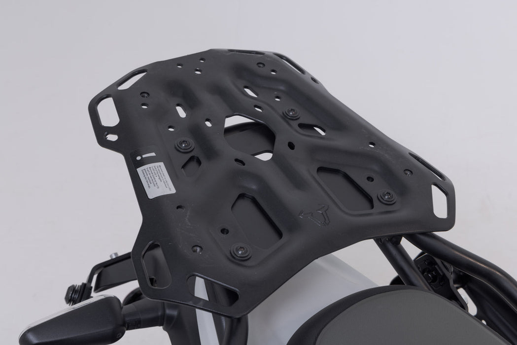 TRAX ADV top case system - Silver. Royal Enfield Himalayan 450 (23-). SW-Motech