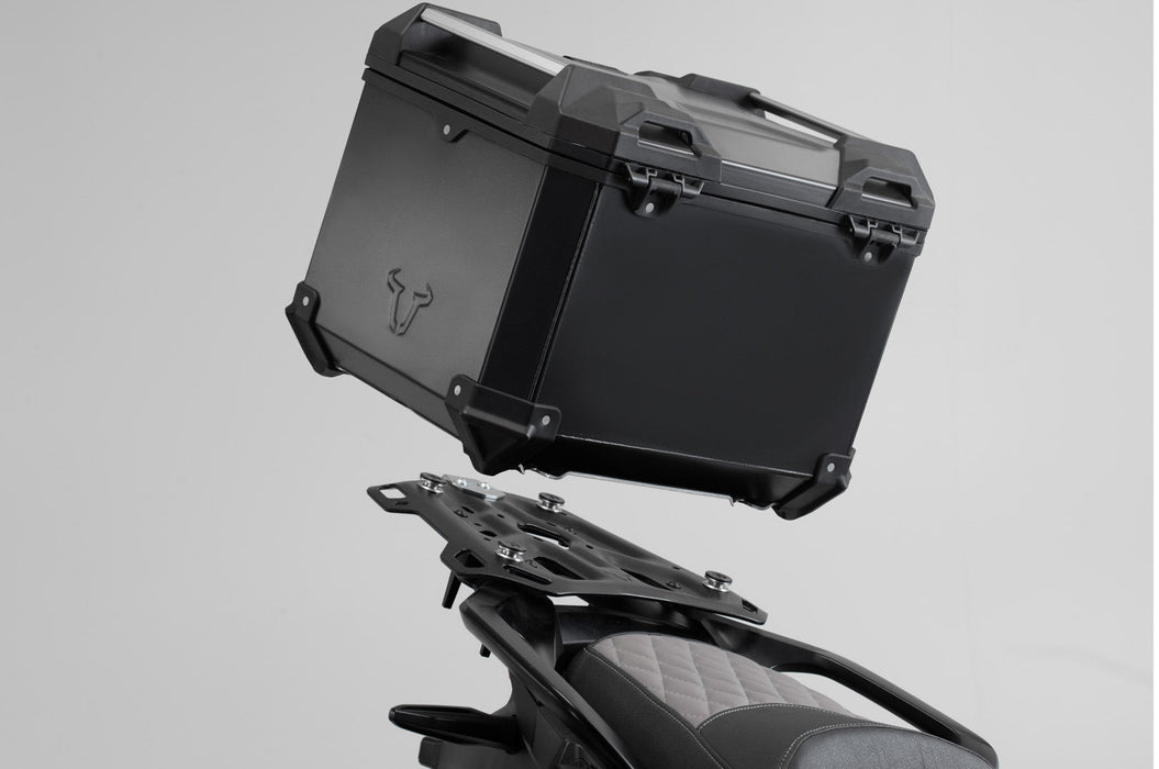 TRAX ADV top case system - Black. Triumph Tiger 1200 models (11-). SW-Motech