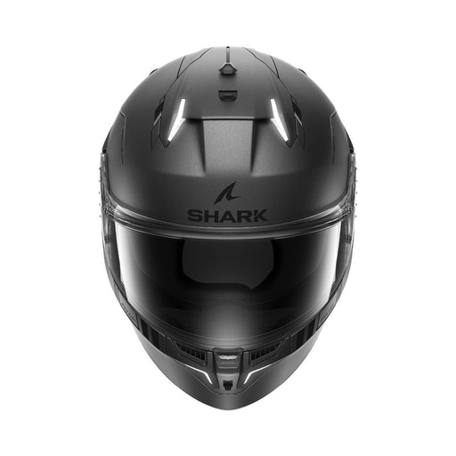 Shark Skwal I3 Blank Sp Mat Ant Blk Sil Top Two Moto
