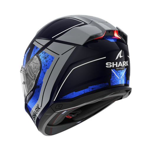 Shark Skwal I3 Rhad Blk Chr Blu Top Two Moto