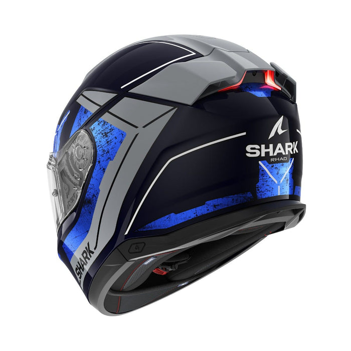 Shark Skwal I3 Rhad Blk Chr Blu Top Two Moto