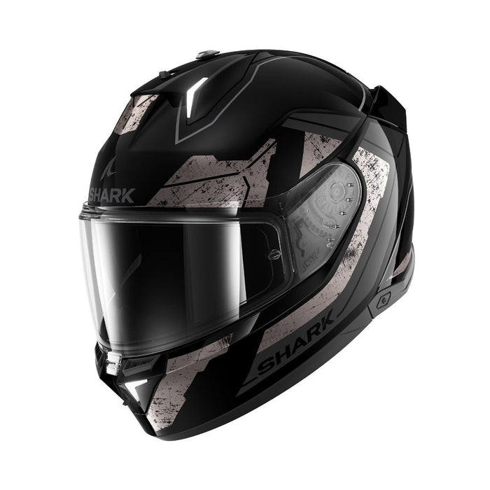 Shark Skwal I3 Rhad Blk Chr Ant Top Two Moto