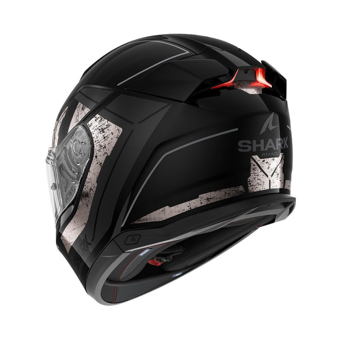 Shark Skwal I3 Rhad Blk Chr Ant Top Two Moto