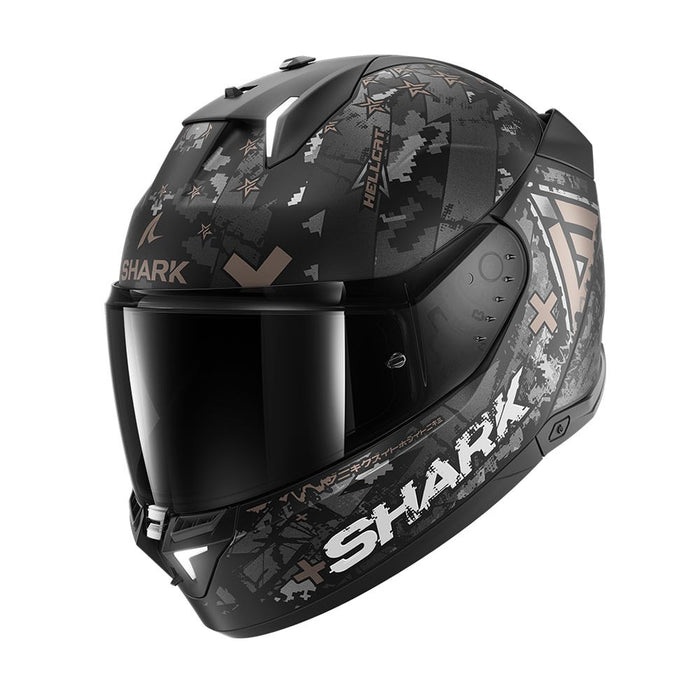 Shark Skwal I3 Hellcat Blk Chr Ant Top Two Moto