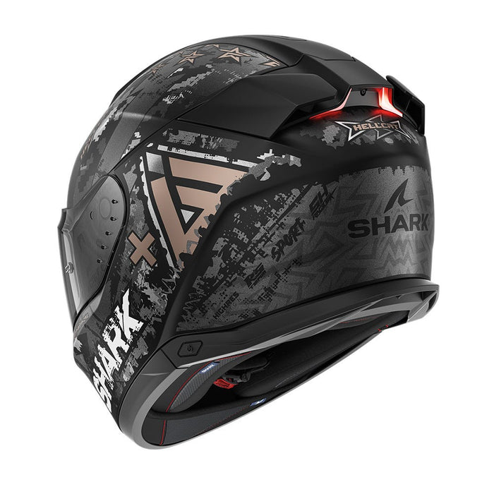 Shark Skwal I3 Hellcat Blk Chr Ant Top Two Moto