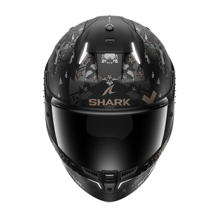 Shark Skwal I3 Hellcat Blk Chr Ant Top Two Moto