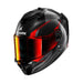 Shark Spartan Gt Pro Kultram Carbon Black Red Top Two Moto