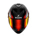 Shark Spartan Gt Pro Kultram Carbon Black Red Top Two Moto