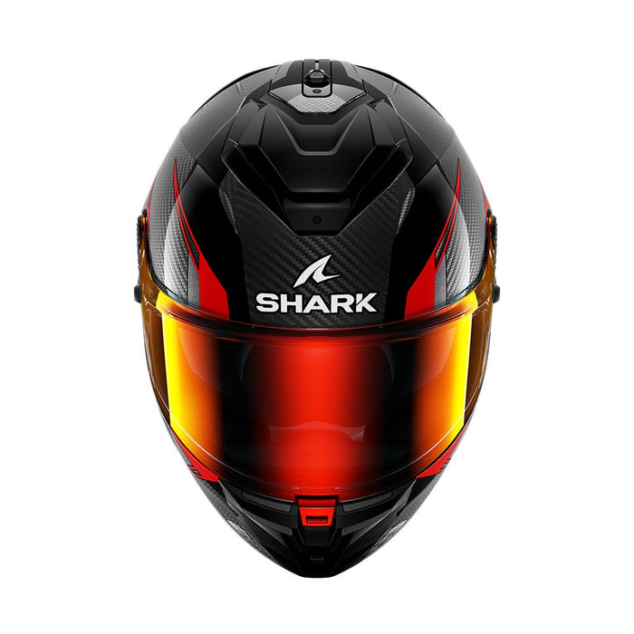 Shark Spartan Gt Pro Kultram Carbon Black Red Top Two Moto