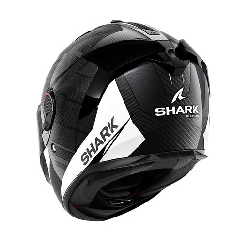Shark Spartan Gt Pro Kultram Carbon White Black Top Two Moto